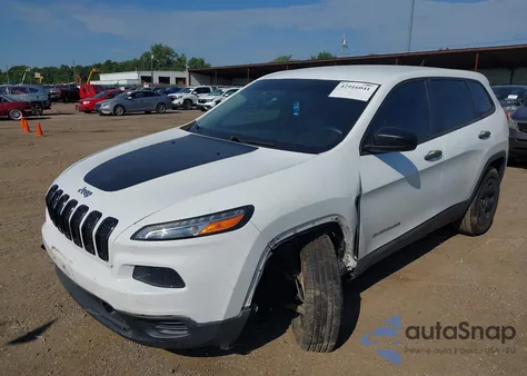 2014 Jeep Cherokee Sport z USA, uszkodzony, nr VIN 1C4PJMAB4EW317559